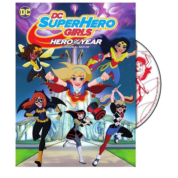 DC Super Hero Girls: Hero of the Year DVD Grey Griffin, Mae Margaret Whitman - Picture 1 of 3